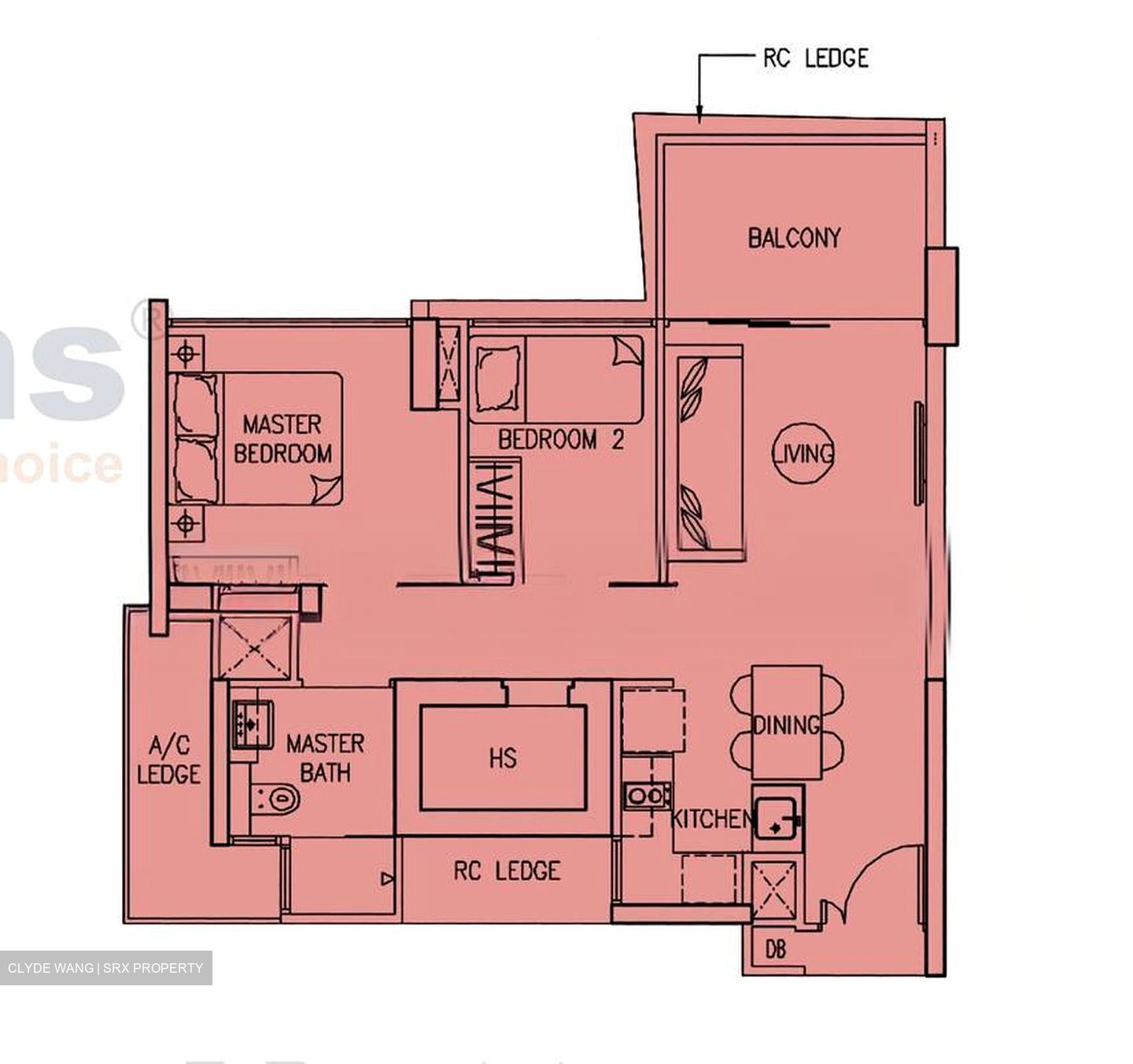 The Trilinq (D5), Condominium #520697291